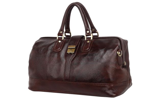 Leather Duffle Bag for Travelling